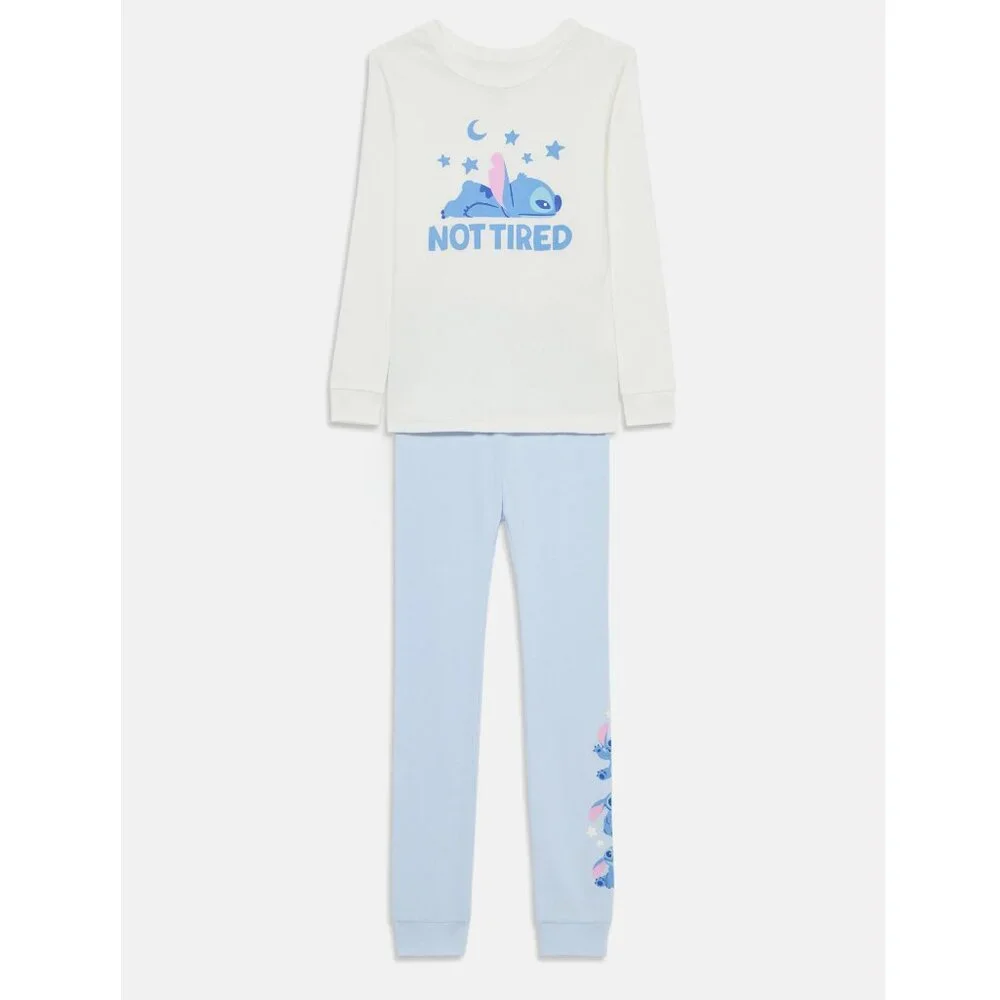GAP × Disney Lilo and Stitch Pajamas 100% Organic Cotton PJ Set NWT